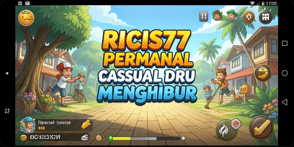 Screenshot gameplay RICIS77 yang seru dan interaktif.